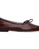 Aeyde Aeyde Burgundy Nomi Glove Ballerina Flats - 1