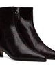 Aeyde Aeyde Burgundy Sofie Leather Ankle Boots - 4