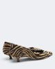 Aeyde Aeyde Cari tiger-print calf hair pumps - 4