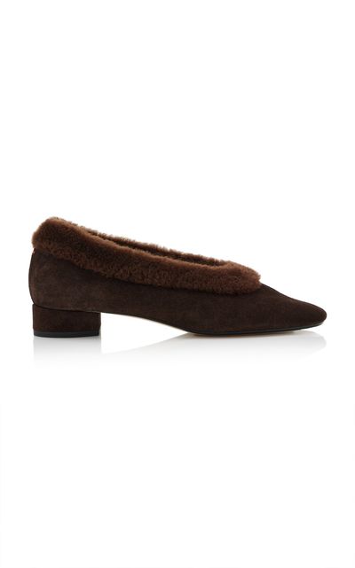 Aeyde Aeyde Delia Shearling Pumps