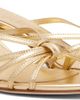 Aeyde Aeyde Gold Abby Leather Heeled Sandals - 4