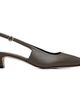 Aeyde Aeyde Gray Catrina Slingback Heels - 1