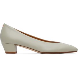 Aeyde Aeyde Gray Helia Low-Cut Heels