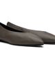 Aeyde Aeyde Gray Moa Pointed-Toe Ballerina Flats - 4