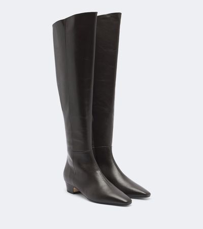 Aeyde Aeyde Ilaria leather over-the-knee boots