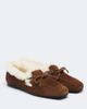 Aeyde Aeyde Jasper shearling-lined suede boat shoes - 1