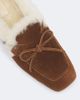 Aeyde Aeyde Jasper shearling-lined suede boat shoes - 5