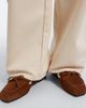 Aeyde Aeyde Jasper shearling-lined suede boat shoes - 6