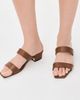 AEYDE AEYDE Kemi Nappa Leather Tobacco Sandals Tobacco - 3