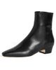 AEYDE AEYDE Lilia Leather Ankle Boots Black - 1