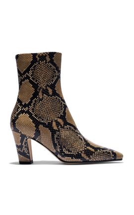 Aeyde Aeyde Maris SnakePrinted Leather Boots
