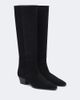 Aeyde Aeyde Medea suede knee-high boots - 1