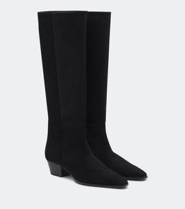Aeyde Aeyde Medea suede knee-high boots