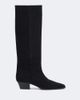 Aeyde Aeyde Medea suede knee-high boots - 6