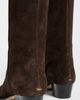 AEYDE AEYDE Medea Suede Knee-High Boots Moka - 4