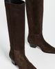 AEYDE AEYDE Medea Suede Knee-High Boots Moka - 5