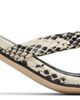 Aeyde Aeyde Off-White & Black Wilma Leather Thong Heeled Sandals - 1