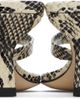 Aeyde Aeyde Off-White & Black Wilma Leather Thong Heeled Sandals - 2