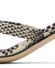 Aeyde Aeyde Off-White & Black Wilma Leather Thong Heeled Sandals - 3