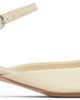 Aeyde Aeyde Off-White Colette Nappa Leather Heels - 1