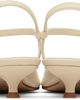 Aeyde Aeyde Off-White Colette Nappa Leather Heels - 2