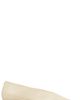 Aeyde Aeyde Off-White Delia Low-Heeled Ballet Heels - 1