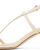 Aeyde Aeyde Off-White Elise Leather Toe-Post Heeled Sandals - 3