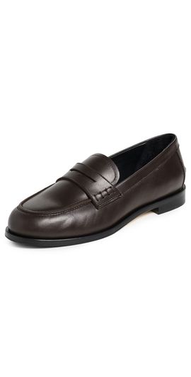 AEYDE AEYDE Oskar Leather Loafers Moka