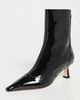 AEYDE AEYDE Sila Patent Calf Leather Booties Black - 2