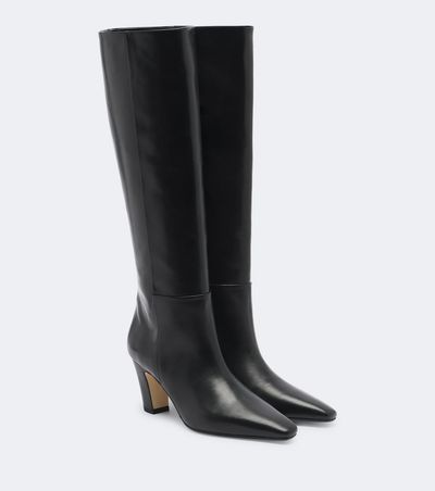 Aeyde Aeyde Silva leather knee-high boots
