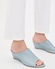 AEYDE AEYDE Suzanne Nappa Leather Sandals Glass - 3