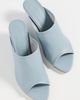 AEYDE AEYDE Suzanne Nappa Leather Sandals Glass - 5