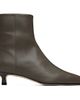 Aeyde Aeyde Taupe Sofie Leather Ankle Boots - 1