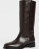AEYDE AEYDE Theo Leather Knee-High Boots Moka - 2
