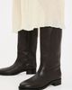 AEYDE AEYDE Theo Leather Knee-High Boots Moka - 3