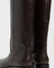 AEYDE AEYDE Theo Leather Knee-High Boots Moka - 4