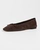 AEYDE AEYDE Tiby Kid Suede Ballet Flats Moka - 2