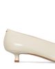 Aeyde Aeyde Women's Clara Leather Kitten Heel Pumps - 6
