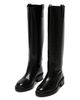 Aeyde Aeyde Women's Henry Leather Knee High Boots - 3