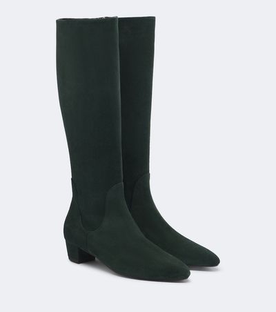 Aeyde Aeyde Yana suede knee-high boots