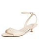 AEYDE AEYDE Zelia Nappa Leather Creamy Sandals Creamy - 1