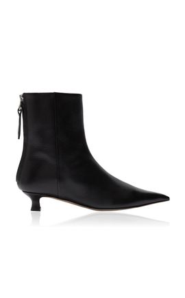 Aeyde Aeyde Zoe Leather Ankle Boots