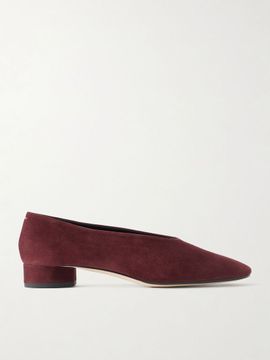 AEYDE Delia 25 suede ballet flats