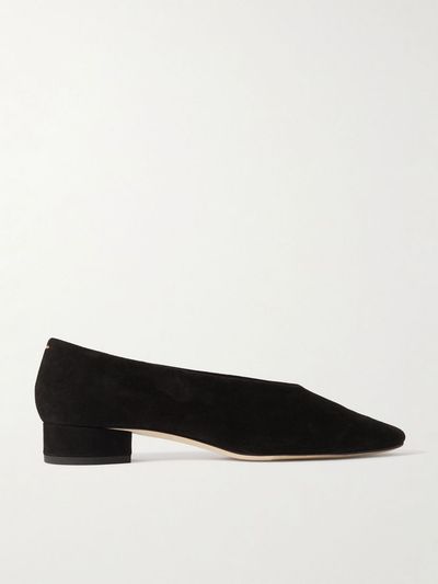 AEYDE Delia suede ballet flats