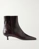 AEYDE Sofie 35 snake-effect leather ankle boots - 1