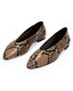 Aeyde Women's Betty Snake-Embossed Leather Flats - 2