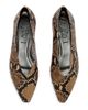 Aeyde Women's Betty Snake-Embossed Leather Flats - 3