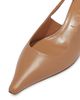 Aeyde Women's Catrina Leather 35MM Kitten-Heel Slingback Pumps - 4