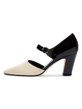 aeyde Women's Isidora Patent Leather Mary Jane Pumps