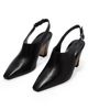 Aeyde Women's Maude Leather Slingback Pumps - 2